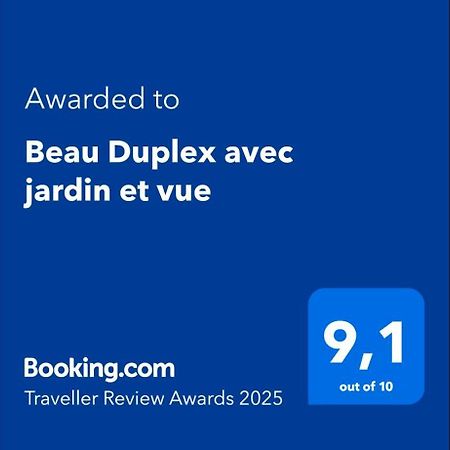 شقة Beau Duplex Avec Jardin Et Vue ليون المظهر الخارجي الصورة